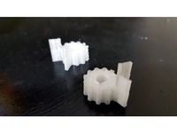 Gear for nema17 bowden extruder - visual moviment feedback by vortex_pr