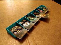 Descent 2nd ed. Conditions card/token tray by FelixTheCrazy