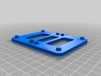 Anet A8 dual mosfet mount by rumps