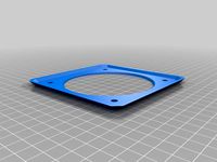 92mm Fan Shroud - 9mm H - For DANCASE by theHACK