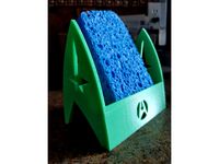 Trekkie Dish Sponge by Spockborg