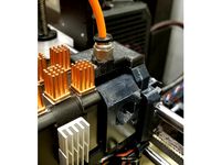 MK3 Zaribo Filament Sensor Cover for Bowden Tubing by zcubed