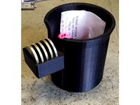 Dacia Duster 2018 cup + coins holder by tittopower