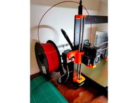 Prusa MK3 Spool Holder Side Mount Adaptor by Goingmad