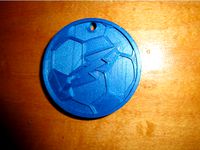 Soccer Keychain by lef149