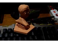 Base for mushogenshin`s "Bust of Nikola Tesla" by Novonik