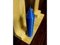 Basic Rocket for rubberband base by highfish