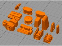 Gaslands/Car Wars/Diecast motors, engines and vents by h0unskull