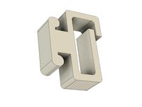 Prusa i3 MK3 3030 cable clip by thomasbaes