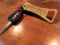 Key Chain Bottle Opener With Penny Slot (Easy Print) by TwoBrothers3DPrintedSolutions
