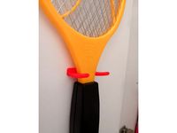 Fly swat holder by rumps