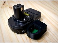 Ryobi Battery Adapter -  Barrel Connector Adapter by vitormhenrique