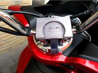 Honda PCX keycard holder (may fit others with handlebar 22mm) by hendrik6073