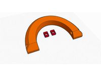 Z-Tac Bowman EVO 3 Holder for Fasthelmet Rail by LilD