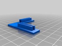 2mm Glass Plate Brackets by pdbq