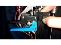 Flex filament extruder upgrade for stock Tevo Tarantula feeder by AterLux