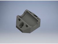 LM8UU holder (minimalistic) by Modellaner