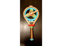 Wooden Racket - Mario Tennis Aces by DethKake