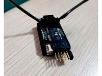 X4R FrSky Receiver Mount and Antenna support by Hotwire