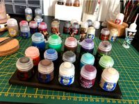 Paint pot holder (15x) for Warhammer paint by askmurphy