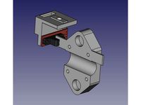 Hypercube Evolution hidden Y-Endstop mount by fishtown