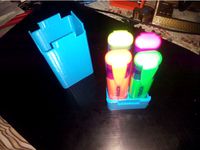 Soporte rotuladores fluorescentes 2.0. Support fluorescent markers 2.0? by fjma23