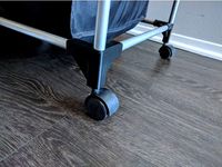 Laundry Cart Wheel Mount by meistertek