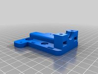 Mini V-Wheel Carriage for E3D v6 Extruder by polykyri