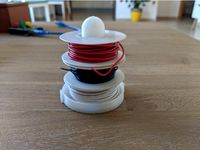 Hook-up Wire Spool Holder by urish