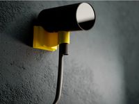Rift Sensor Wallmount LITE (no nails or screws needed) by PaulTheSimon