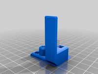 Filament cleaner for Prusa MK3 printer by RetireeJay
