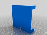 Thin insert and Stand for Minecraft Cube by jcprintnplay