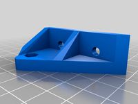 Anycubic Kossel Extruder Bracket by Trialon