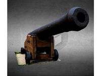 Brass canon by GeoffreyMarchal