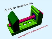 3" desk vise #1 by JdCubed789