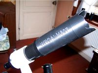 Scope Finder 9 x 50 hood like Skywatcher - Pare buée pour chercheur 9 x 50 by wrcalm307