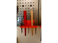 Revell Tweezers and Sanding Sticks Holder for Metric Pegboards by Hackschnitzel