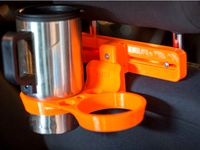 Cup holder for car headrest by MarcinWojcik