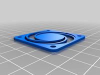 40mm Fan Cover by TheBrassDonut