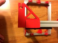Aluminum 4020 channel rail cap by Ironcutter