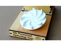 Air Powered Spinning Top by scorch