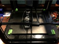 M3D Pro Alternate Bed Brackets by cwimsatt