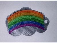 Rainbow Keychain by Codyacehardware