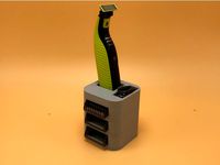 Philips OneBlade Stand with Storage by xenotrim