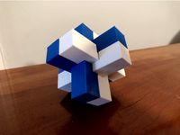 6 Piece Burr Puzzle by TautologicalRecursion