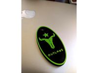 Houston Outlaws Keychain by Vahlkyrie