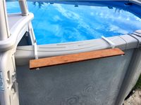 Above Ground Pool Shelf Brackets by Wedge2112