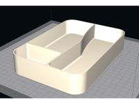CR-10 or Tevo Tornado Tool Storage Trays ( for the Tornado spatula ) by FuryfromBZH