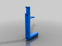 Forward facing spool holder for Prusa i3. by kenour