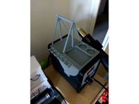 858D Tool Holder (Nozzle, Small Files x6, Small Pliers x6 & Parts Tray) by JackSoldano